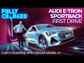 Audi E-Tron 55 Quattro Sportback First Drive | 100% Independent, 100% Electric