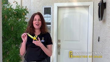 Measuring For Your Security Door by First Impression Ironworks Nationwide