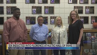 Six Inducted into Florence Athletic Hall of Fame