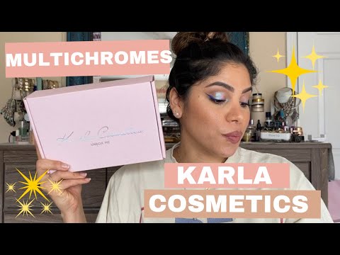 Multichromes Galore!! Karla Cosmetics Mystery Box Unboxing ✨✨✨✨✨ 