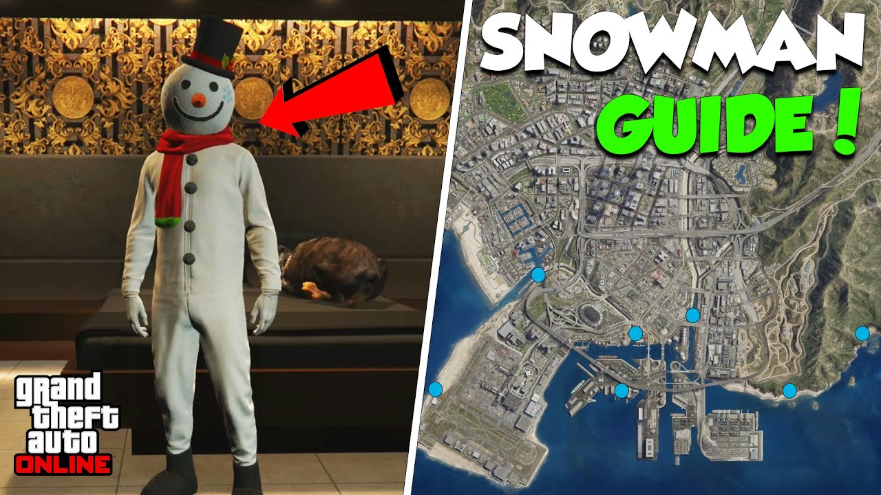 Snowmen collectibles event leaked ahead of launch in GTA Online