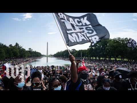 Video: Tūkstančiai kovo mėn. Vašingtone, baigiant diskriminaciją ir piktnaudžiavimą prieš duobę