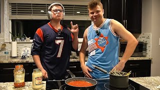 Cooking with Sketch, but we're high...
