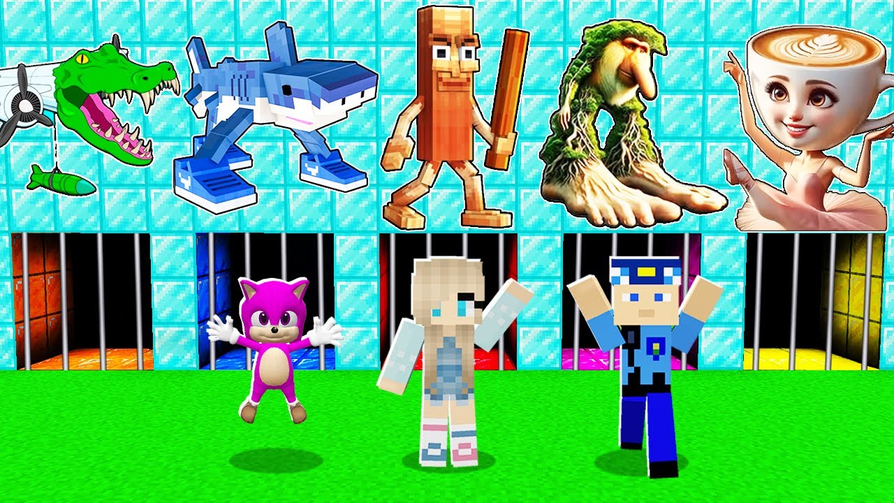 YANLIŞ KORKUNÇ ELMAS HAPİSHANESİNİ SEÇERSEN ÖLÜRSÜN! 😨 Minecraft