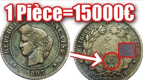 5 ANCIENNES Pièces de MONNAIES les PLUS CHERES de FRANCE!