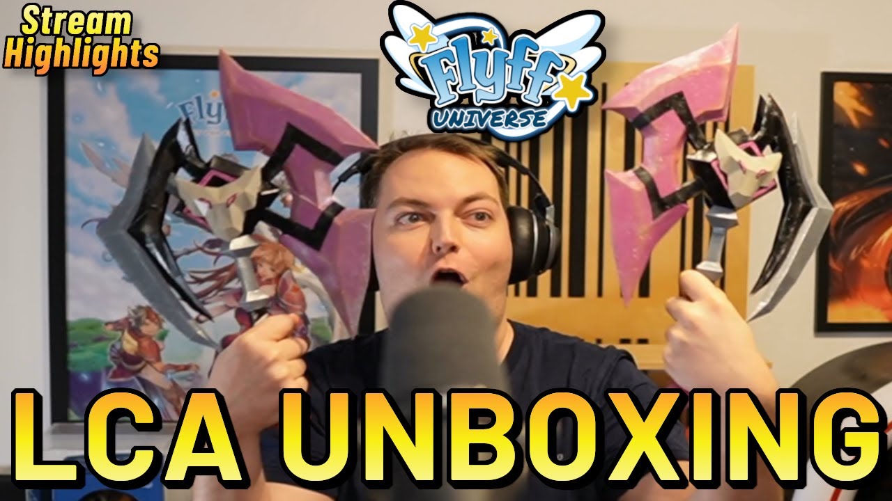 Flyff Merchandise: Real Life Lusaka's Crystal Axe Unboxing!