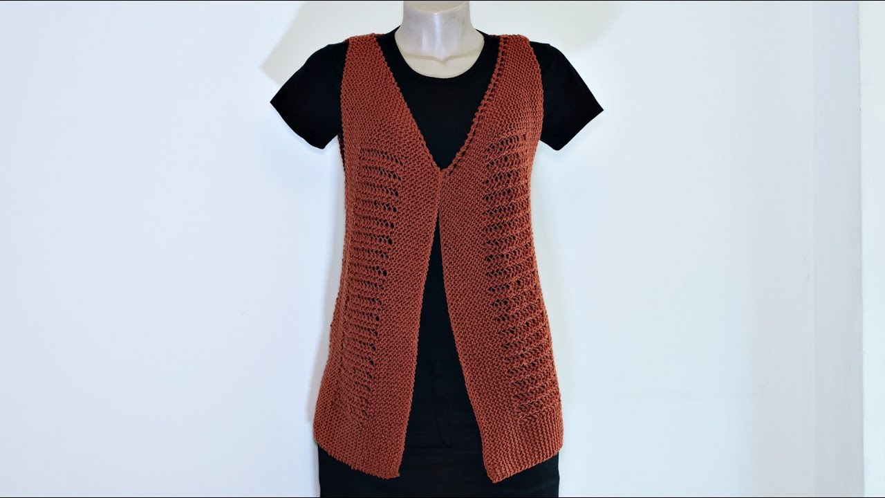 Colete Barroco em tricô
