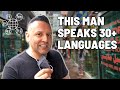 This man speaks more than 30 languages fluently