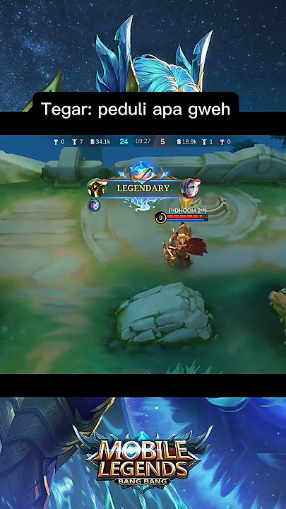 tegar: ujung ujungnya juga pasti kalah #MLBBFriendFest #MLBBSORA #MLBBCreator #mememlbb