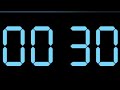 30 Seconds Silent Timer - Loud Alarm at End!