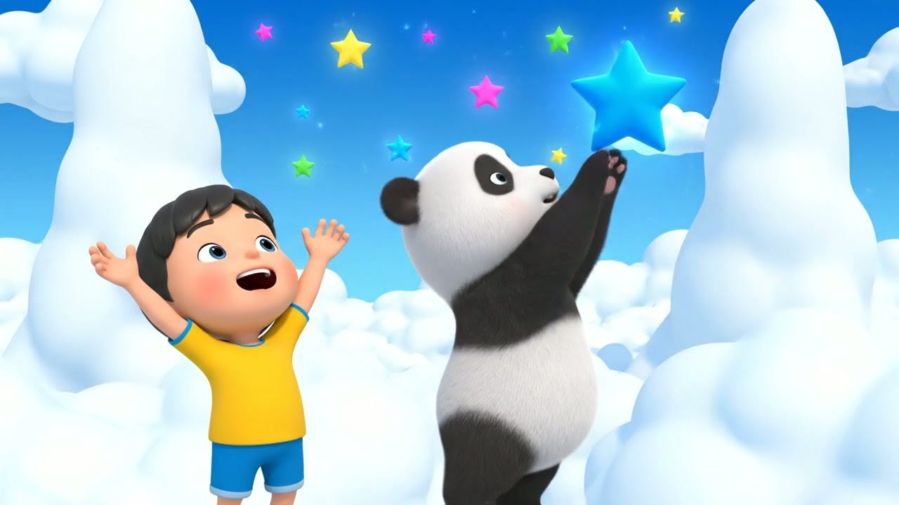 Baby Panda and the Missing Blue Star | Nursery Rhymes for Kids & Baby Songs