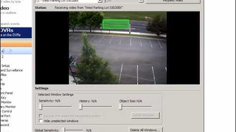 TechTips NVR IPcamera Motion Setup
