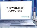 THE WORLD OF COMPUTERS. Лексика по теме COMPUTERS. Forward 6