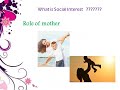 Role of Mother to create Social Interest within child - Adlerian Theory
