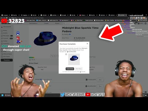 Becoming a Victim of Roblox, IShowSpeed Mistakenly Purchase a