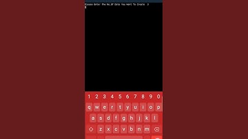 creating dataframe by taking input by user