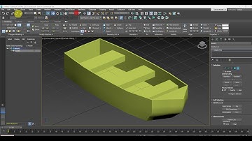 Low Poly Boat 2025 3DS Max   Just the basics