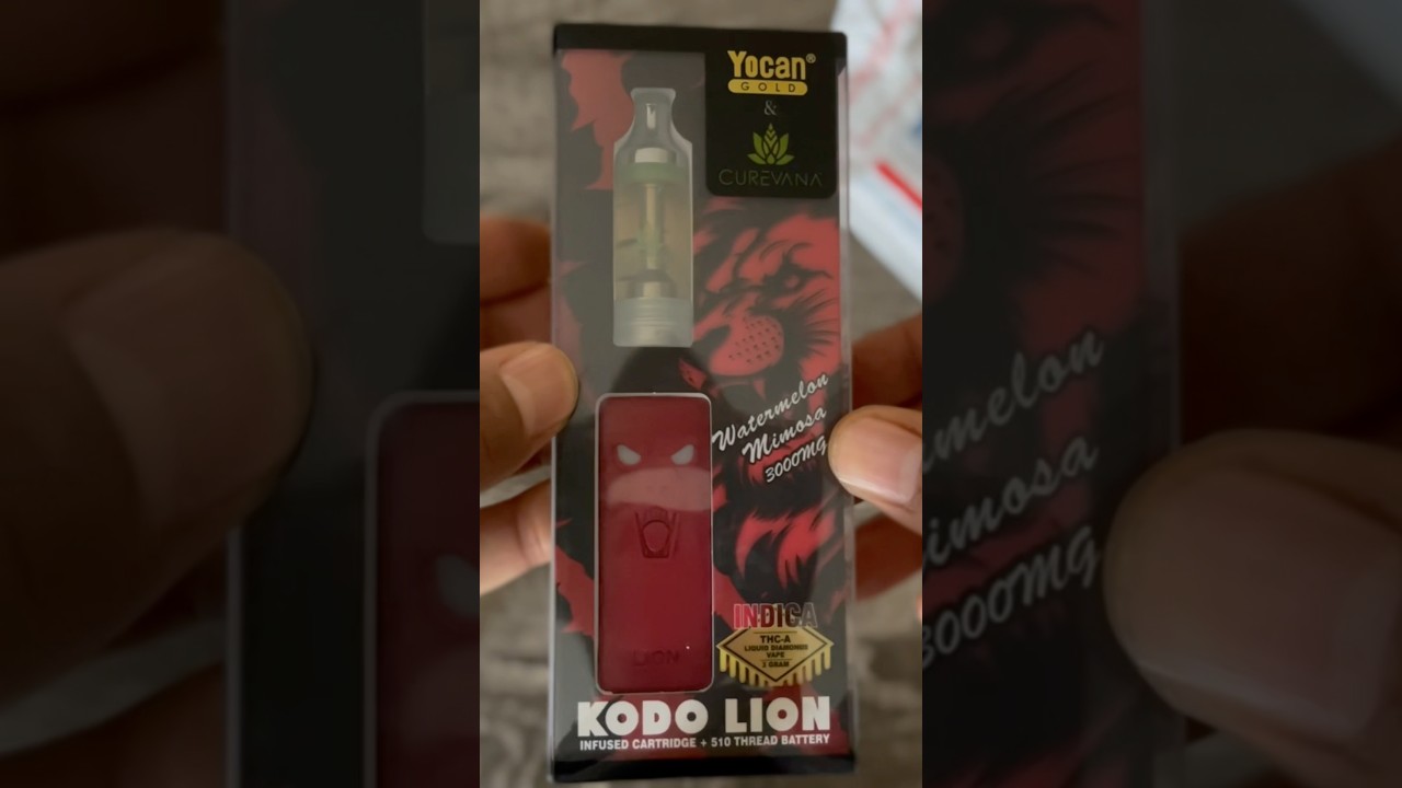 Yocan Gold Kodo Lion: Watermelon Mimosa Defeated Me! 💨🔥 