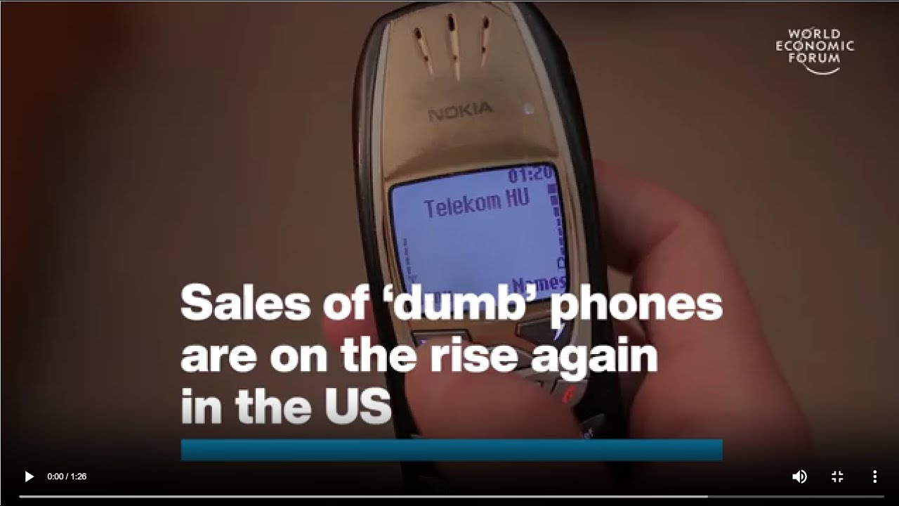 Sales Of Dumb Phones Are On The Rise Again In The US YouTube