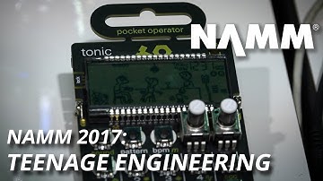 NAMM 2017: Teenage Engineering at NAMM