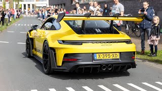 Supercars Accelerating  iPE GT3 RS, 918 Spyder, SF90 Stradale, Aventador, 992 GT3 RS, Ford GT