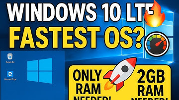 🔥 Windows 10 Lite 2025 – Super Fast, Low RAM OS for Gaming & Old PCs