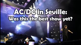 Reaction to AC/DC in Seville, Spain (5/29/2024): Was this the best show so far?