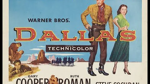 DALLAS (1950) Theatrical Trailer - Gary Cooper, Ru...