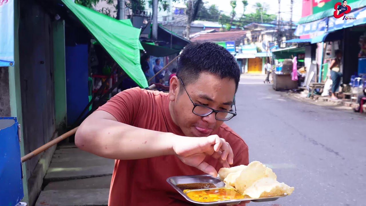 Delightful 🤤 Breakfast Snacks in Ma Yan Gone Township, Yangon - Freedom of Life By Ko Omm 🤓