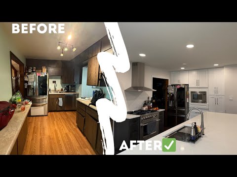 Kitchen Before & After – Amazing Transformation!