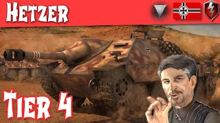 Hetzer WOT Blitz - Full Tank Review - German Tier 4 Tank Destroyer (pre 5.5) World of Tanks Blitz