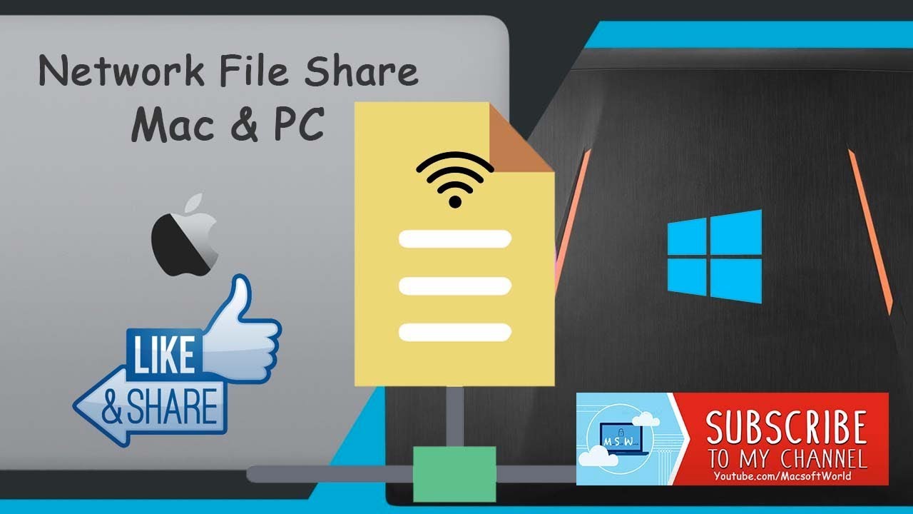 share files pc to mac share files pc to mac