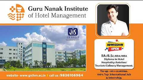 Admission is open for the 2025 Hospitality/Hotel/Aviation/Tourism/Culinary Management session.