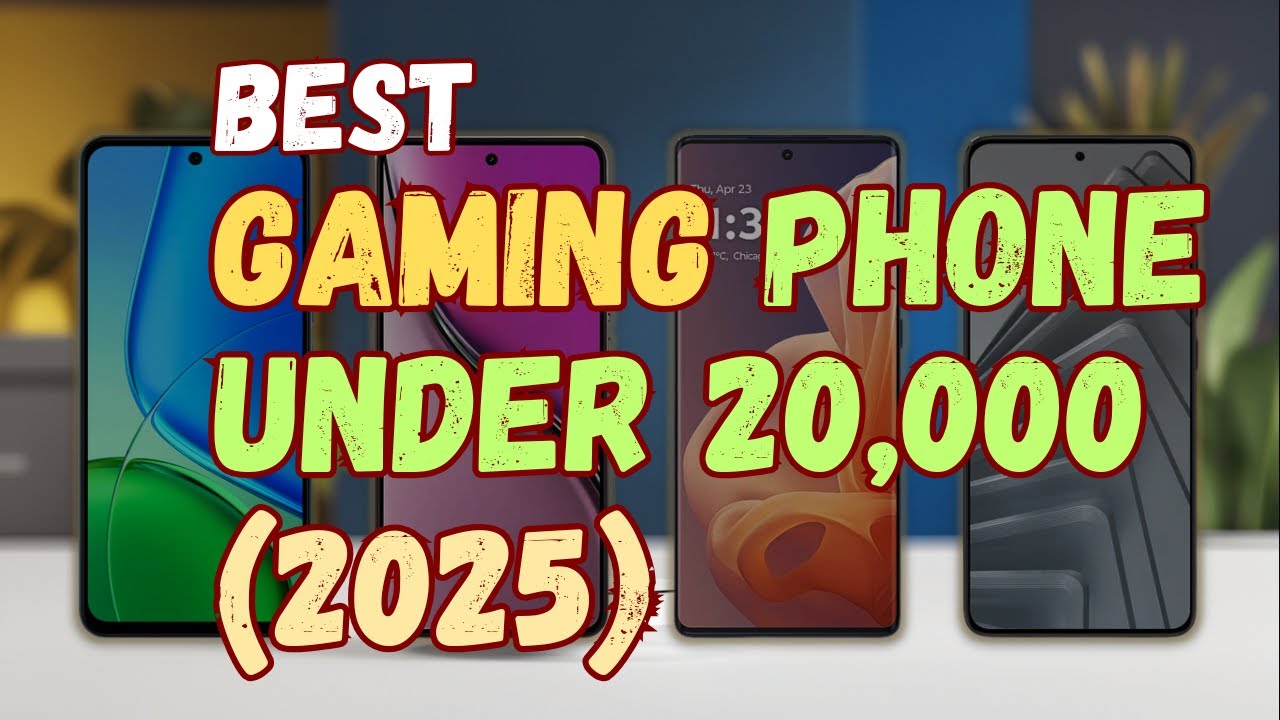Best Gaming Phones Under ₹20000 in 2025 🔥 | Top Budget Gaming ...