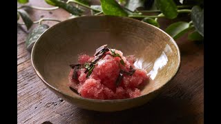 Granizado de Sandia con Chocolate