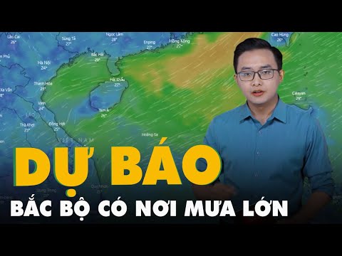 Video Dự báo thời tiết 8-10: Không khí lạnh tràn về, Bắc Bộ... - youtube
