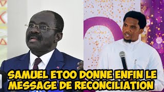 FECAFOOT | SAMUEL ETOO DONNE SON DISCOURS DE RECONCILIATION (j'accepte le choix du MINSEP)