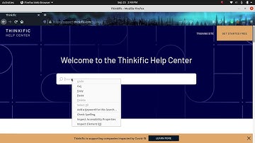 REFLECTED XSS BUG POC IN THINKIFIC.COM