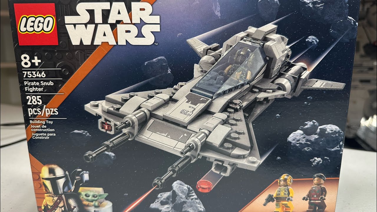 LEGO Star Wars 75346 PIRATE SNUB FIGHTER review!! (2023) - YouTube