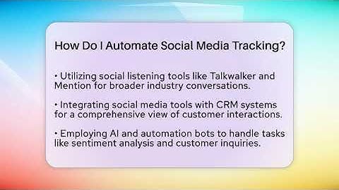 How Do I Automate Social Media Tracking? - Everyday-Networking