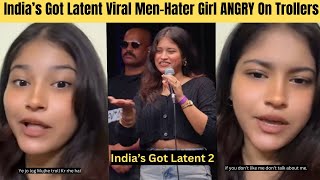 Viral Men-Hater BIHARI Girl From India’s Got Latent 2 ANGRY on Trollers After Targeted | Sakshi Jha screenshot 5