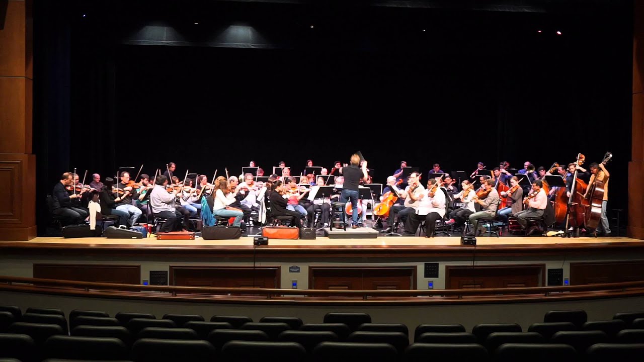 Palm Beach Symphony Rehearsal - Two German Romantics