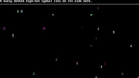 DOS Game: robotfindskitten (1997)