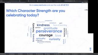 United in Strengths - Celebrating a year of character strengths- Monday December 28th, 2020
Reflect on a year of challenges and resilience with Ruth Pearce as she meditates on the 24 character strengths that helped navigate 2020.
Celebrate your strengths and start your journey. Take the VIA Survey: www.viacharacter.org/surveys/takesurvey
Learn more about VIA Institute: https://www.viacharacter.org/
Subscribe to VIAs Youtube Channel: https://www.youtube.com/@VIAStrengths
Linkedin: https://www.linkedin.com/company/via-institute-on-character
Instagram: https://www.instagram.com/viastrengths/
#characterstrengths #positivepsychology
About VIA Institute: Headquartered in Cincinnati, Ohio, USA, The VIA Institute on Character is a global non-profit organization that empowers people worldwide through the science and practice of character strengths. The VIA Survey, available in 46 languages, has helped nearly 35 million discover the best in themselves and apply their strengths to enhance well-being, relationships, and performance. With 10,000 people taking the VIA Survey daily, it is the most frequently taken and most popular peer-reviewed scientific test of personality or strengths worldwide. United in Strengths - Celebrating a year of character strengths- Monday December 28th, 2020