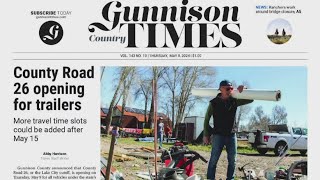 Recommendation: Gunnison Country Times reporting on Highway 50 bridge closure