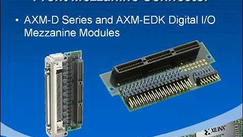 Acromag Overview: AXM-D Series: Digital I/O Extension Modules for PMC & XMC FPGAs - Part 2 of 3