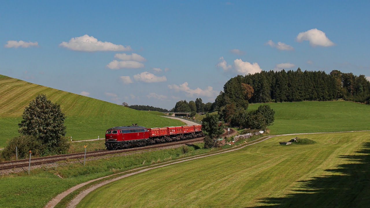 Bayerische Nebenbahnidylle | VT 628, 218 und 294