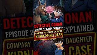 Smartest Anime Mystery? Case Closed Episode 2 Explained 🔥#shorts #caseclosed #detectiveconan #anime
