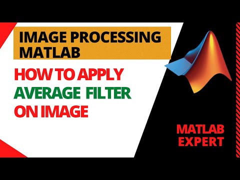 Average filter using MATLAB