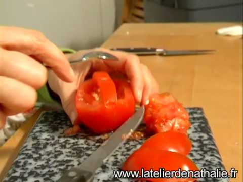 Comment faire un panier tomate ? - YouTube